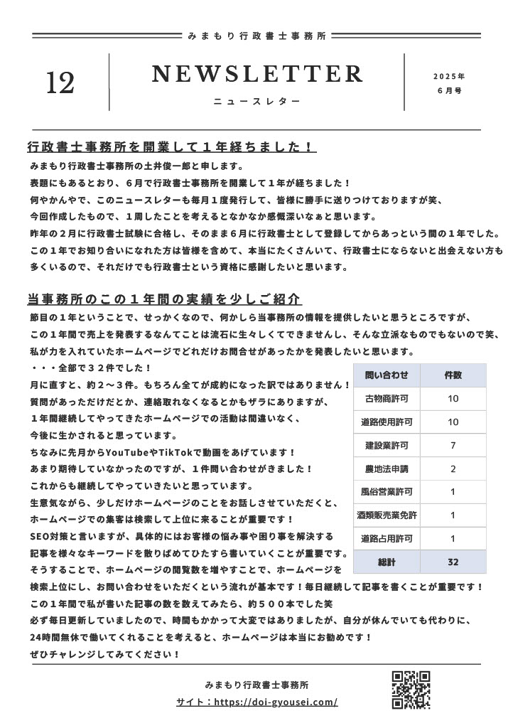 ニュースレター11